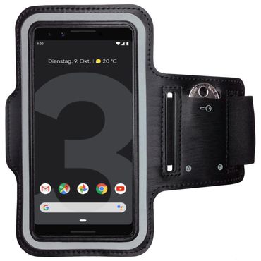 Google Pixel 3 Handy Armband Sportarmband Laufhülle Fitness Armtasche