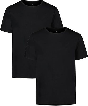 Under Armour Herren Performance Cotton Crew Neck Unterhemd Schwarz