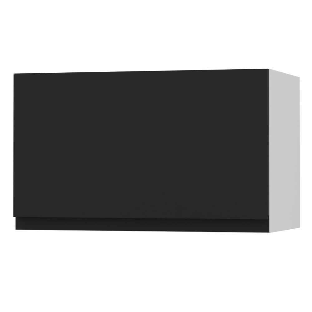 Küchenklapphängeschrank AVELLINO 60x32,5x36cm grifflos Acryl Fronten Farbe wählbar (AV-W4B/60-AV)