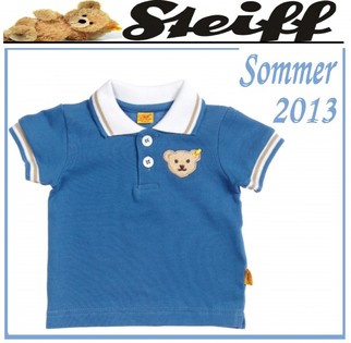 6312521 STEIFF POLOSHIRT POLO TEDDY BÄR / 3993 RIVIERA BLAU F/S 2013 6312521 STEIFF POLOSHIRT POLO TEDDY BÄR / 3993 RIVIERA BLAU F/S 2013