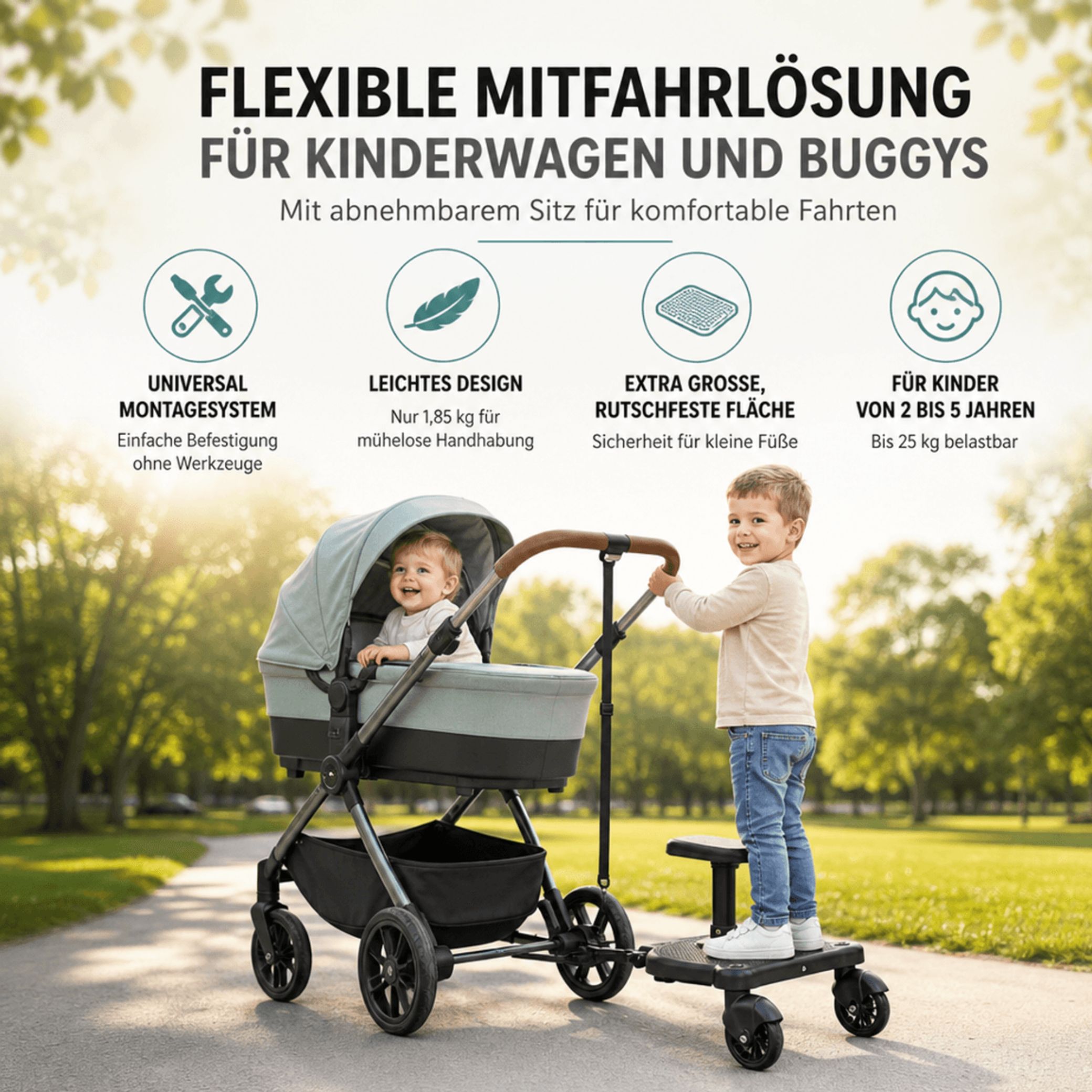 kinderwagen 3 in 1 my junior My junior MAVI 2in1 - Starter-Set – Princess main image 1