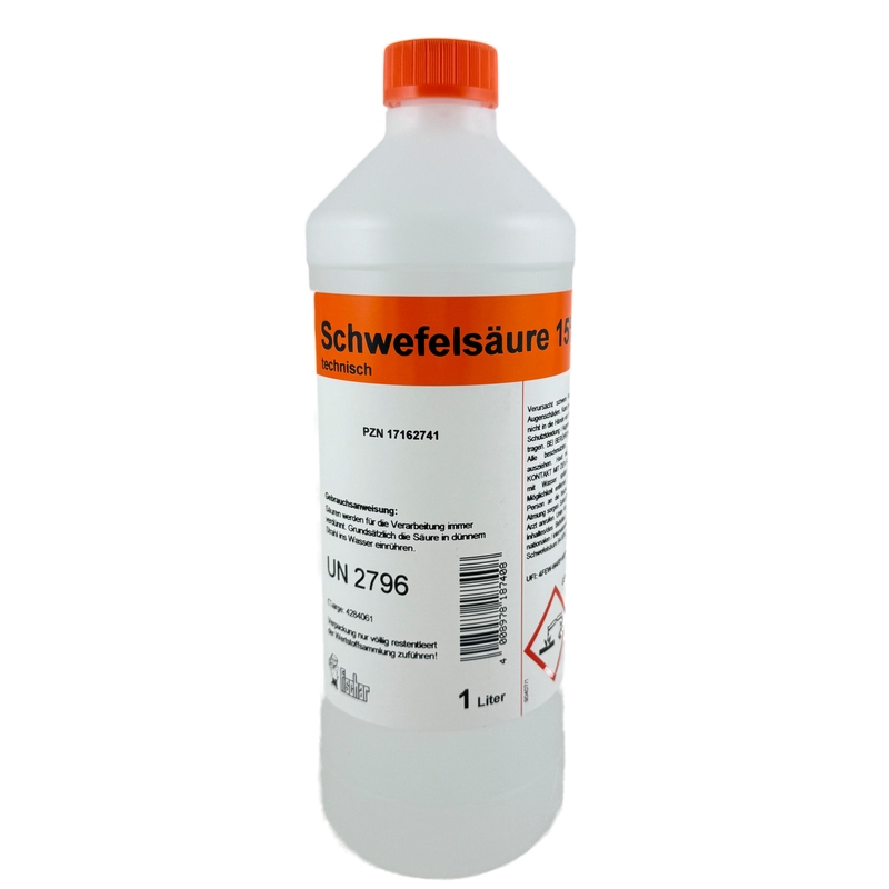 Schwefelsure 15 % techn. 1 L