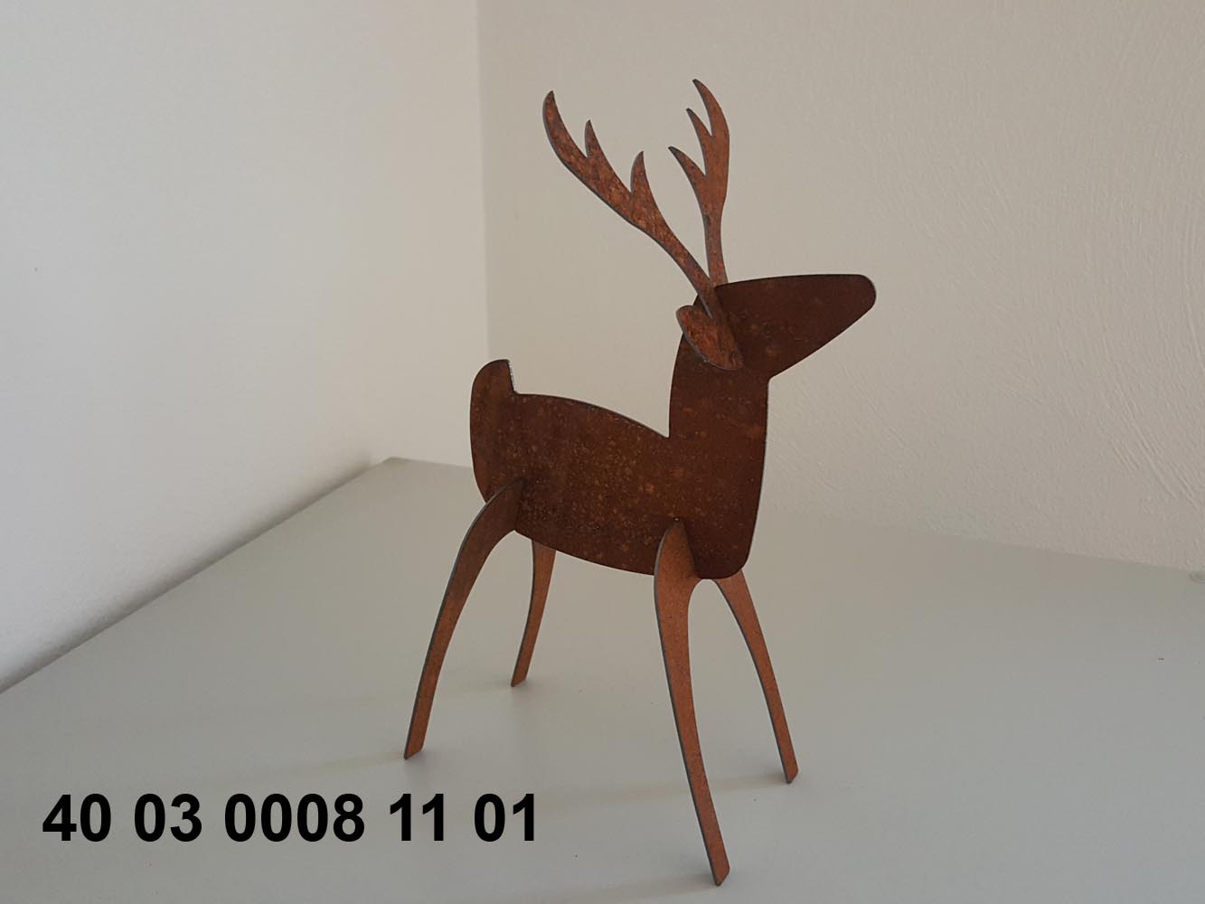 Edelrost-Rentier "Rudi" Rudi | Glanzwerk