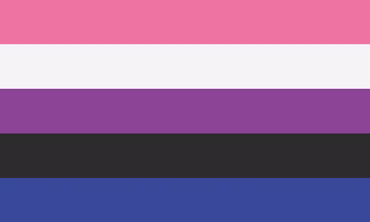 Genderfluid Pride Flagge – 90×150 cm Stofffahne mit Ösen für CSD & Festival