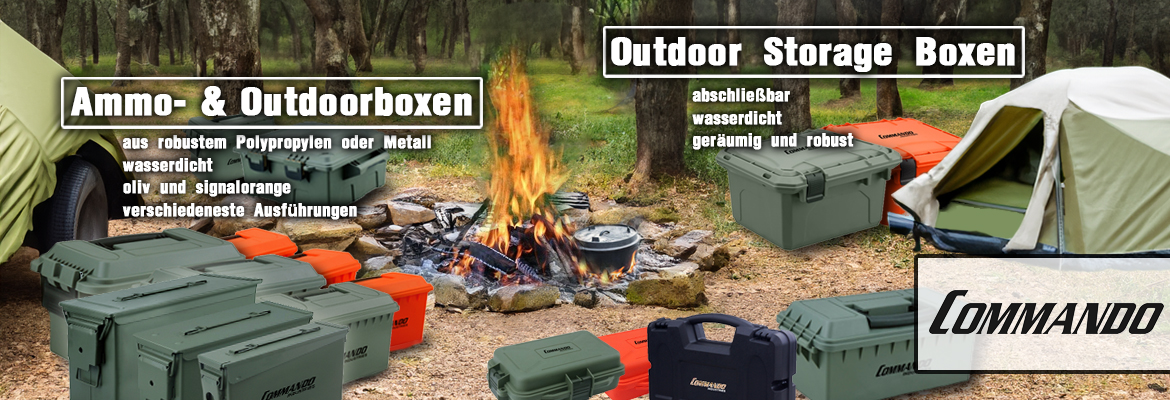     Ammo- und Outdoor-Box PolyPropylen, oliv (3 er Set )   126