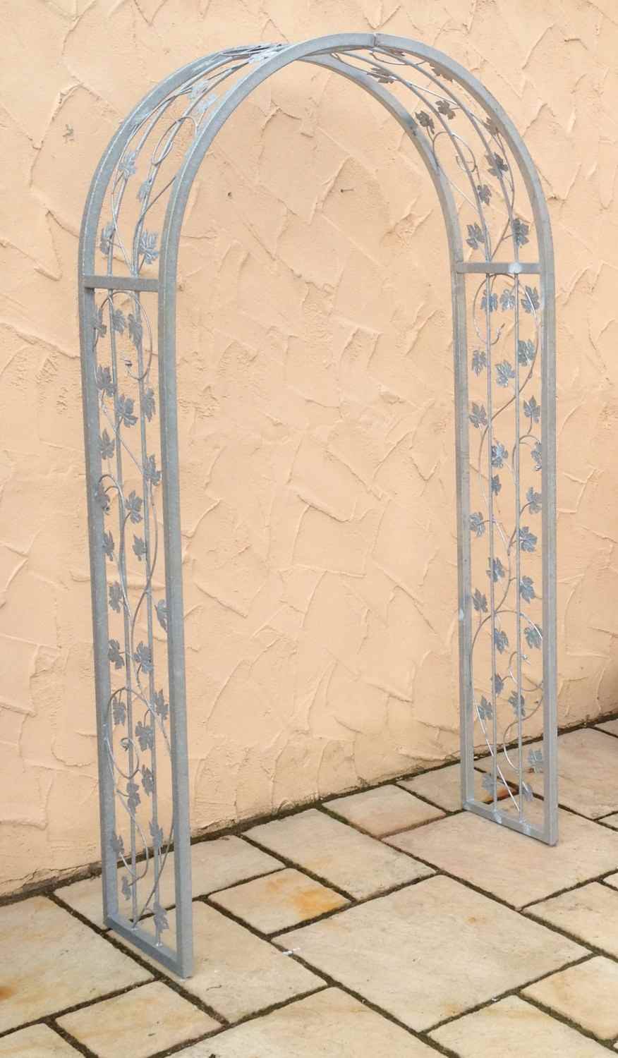 Rundbogen Rosenbogen Metall Stabil Bachus-RB 120/220 Feuer Verzinkt Rundbogen Rosenbogen Metall Stabil Bachus-RB 120/220 Feuer Verzinkt