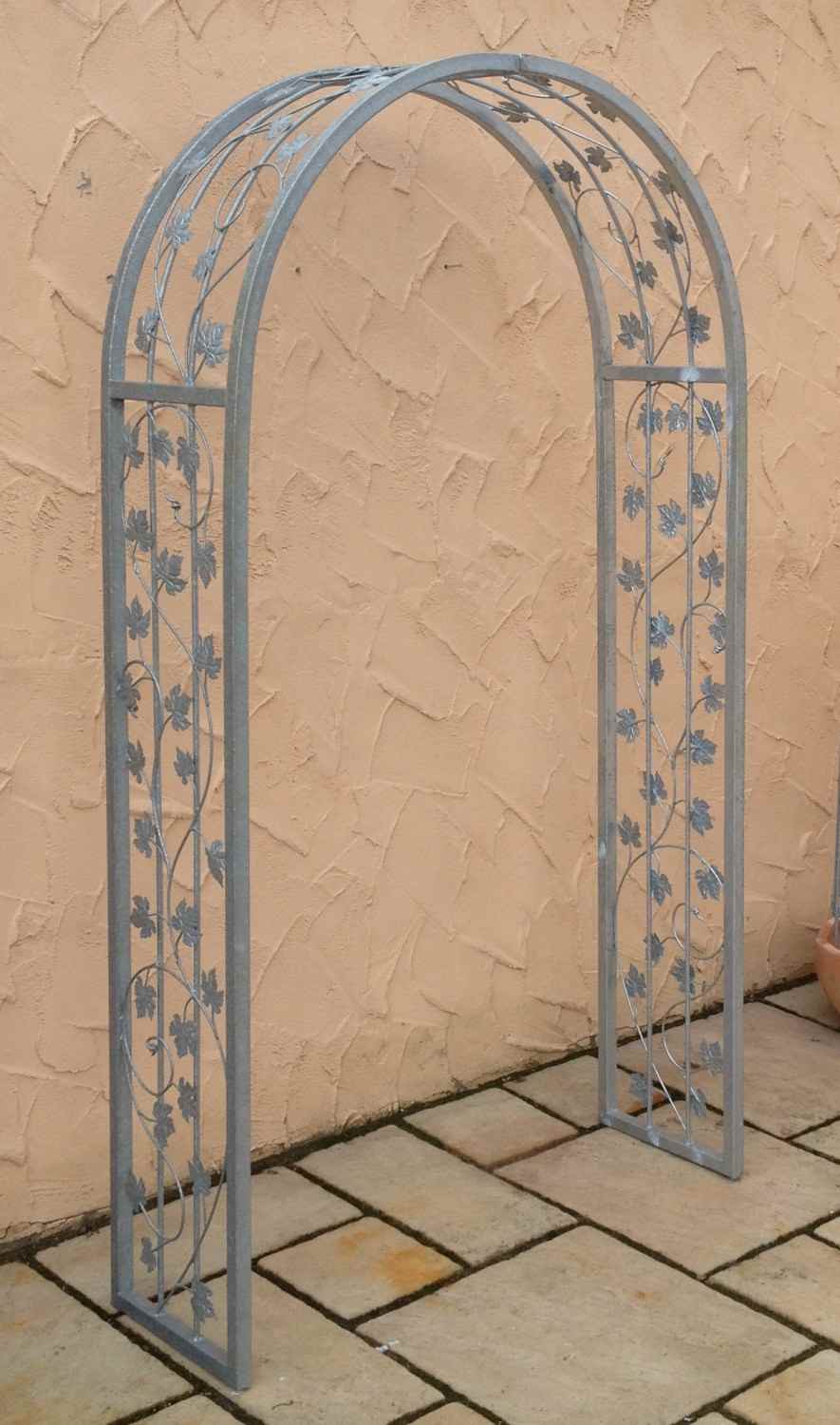 Rundbogen Rosenbogen Metall Stabil Bachus-RB 120/220 Feuer Verzinkt Rundbogen Rosenbogen Metall Stabil Bachus-RB 120/220 Feuer Verzinkt