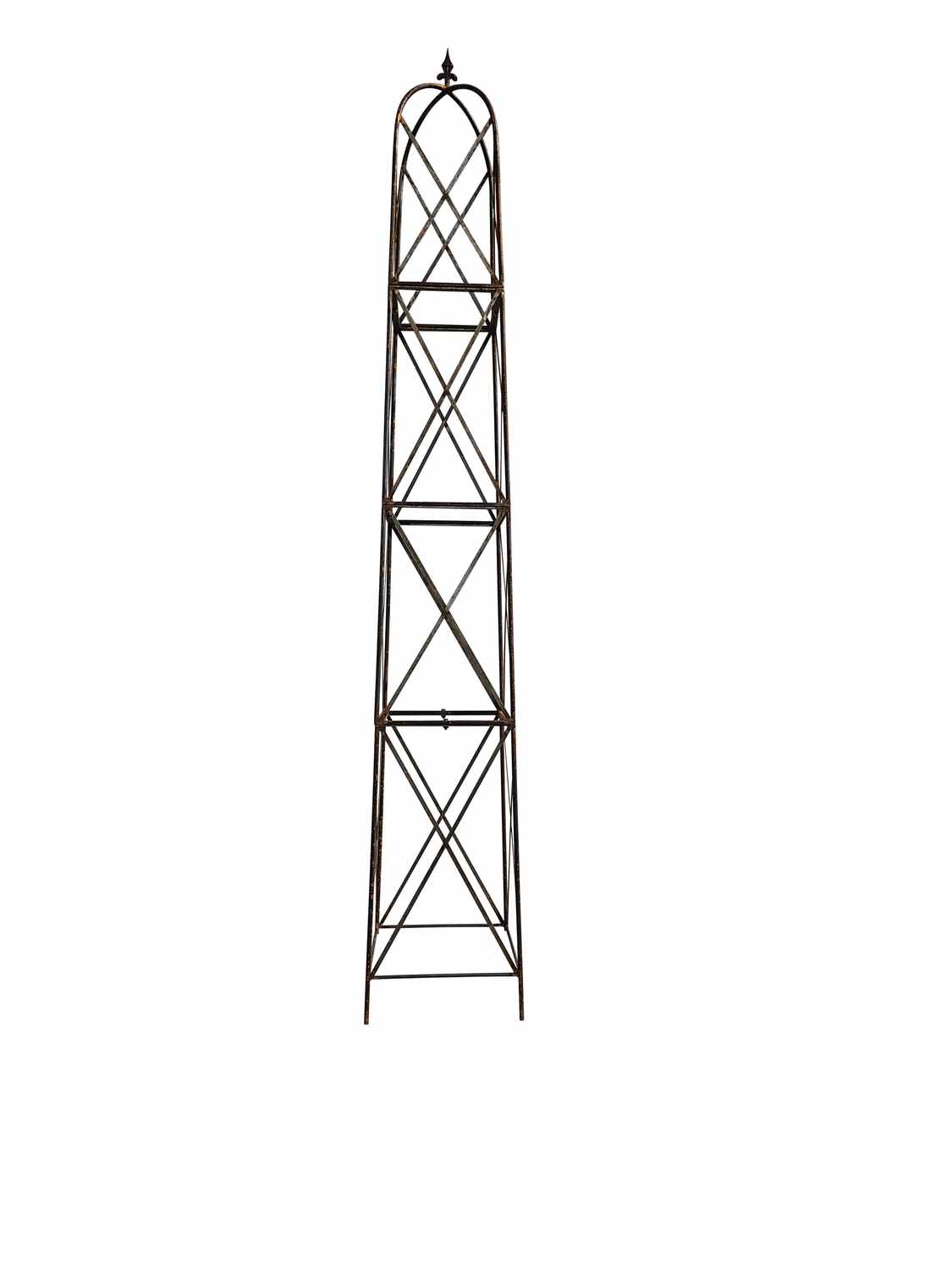 Moderner Rankstab Rankhilfe Obelisk Rosenstab Clematis Alina XXL 260 ROST Riesig Moderner Rankstab Rankhilfe Obelisk Rosenstab Clematis Alina XXL 260 ROST Riesig