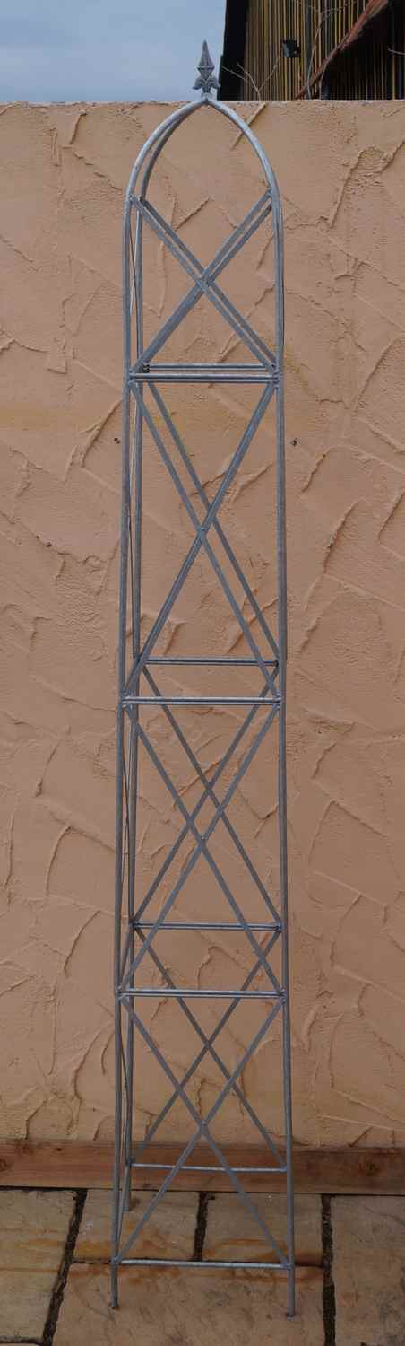 Rankstab Rankhilfe Obelisk Rosenstab Clematis Alina XXL 260 Feuer Verzinkt Rankstab Rankhilfe Obelisk Rosenstab Clematis Alina XXL 260 Feuer Verzinkt