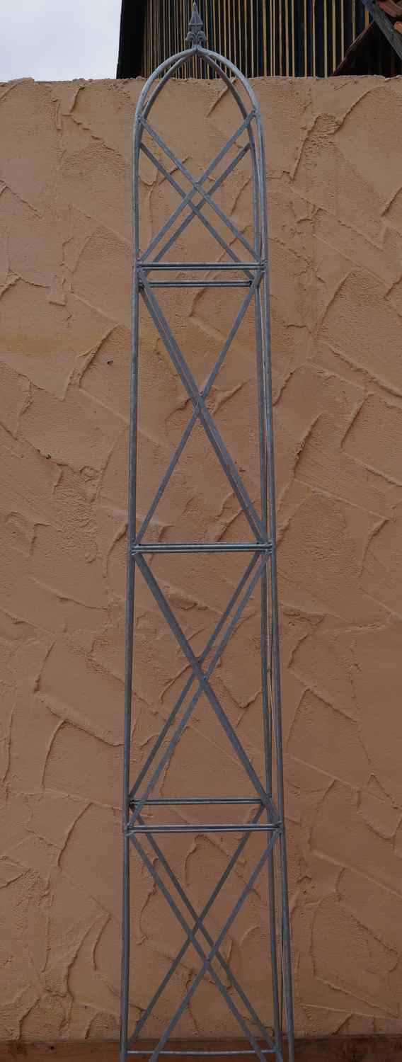 Rankstab Rankhilfe Obelisk Rosenstab Clematis Alina XXL 260 Feuer Verzinkt Rankstab Rankhilfe Obelisk Rosenstab Clematis Alina XXL 260 Feuer Verzinkt