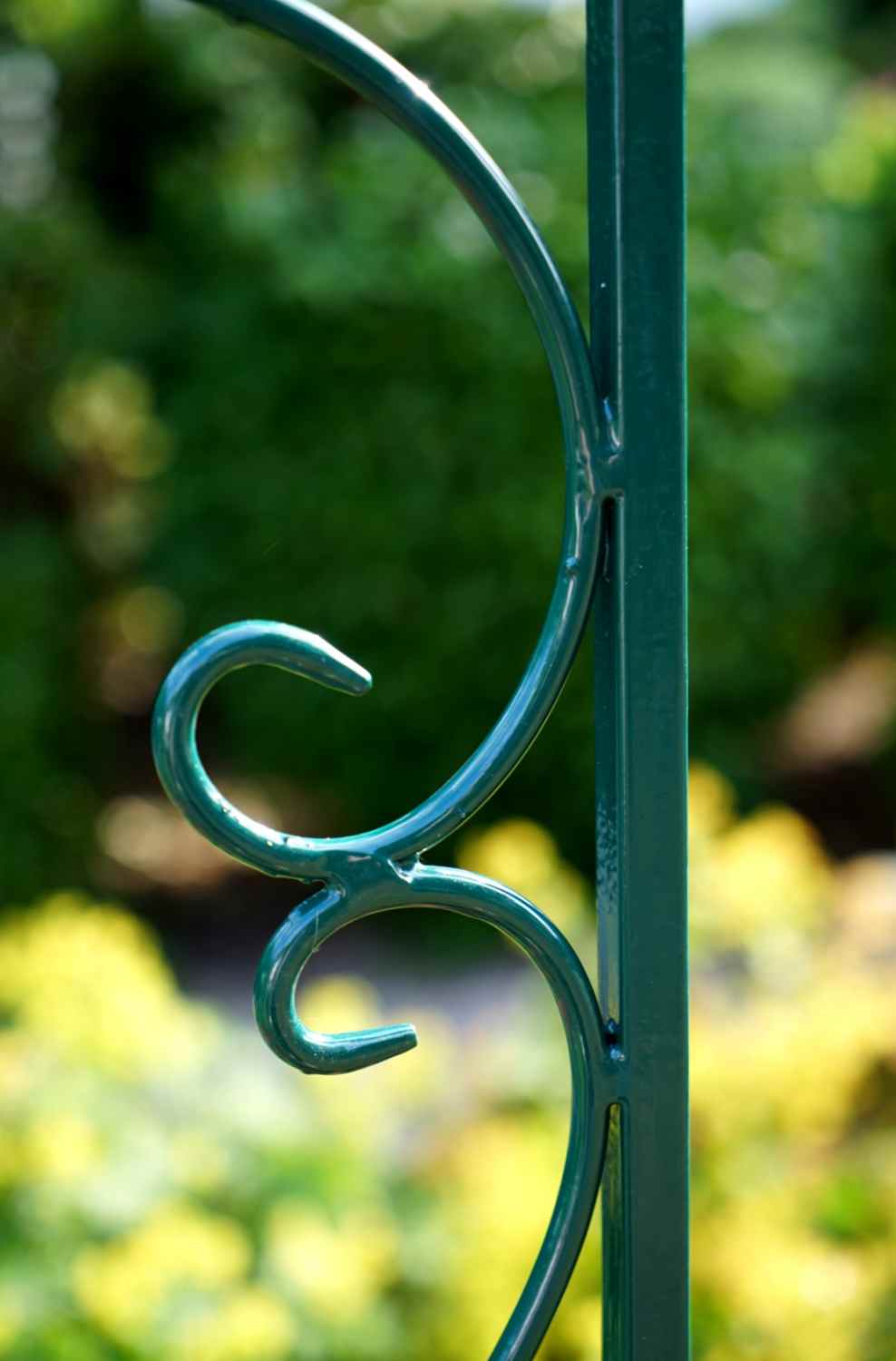 Landhaus Rankgitter Spalier  Rankwand Ramona Verzinkt Grün