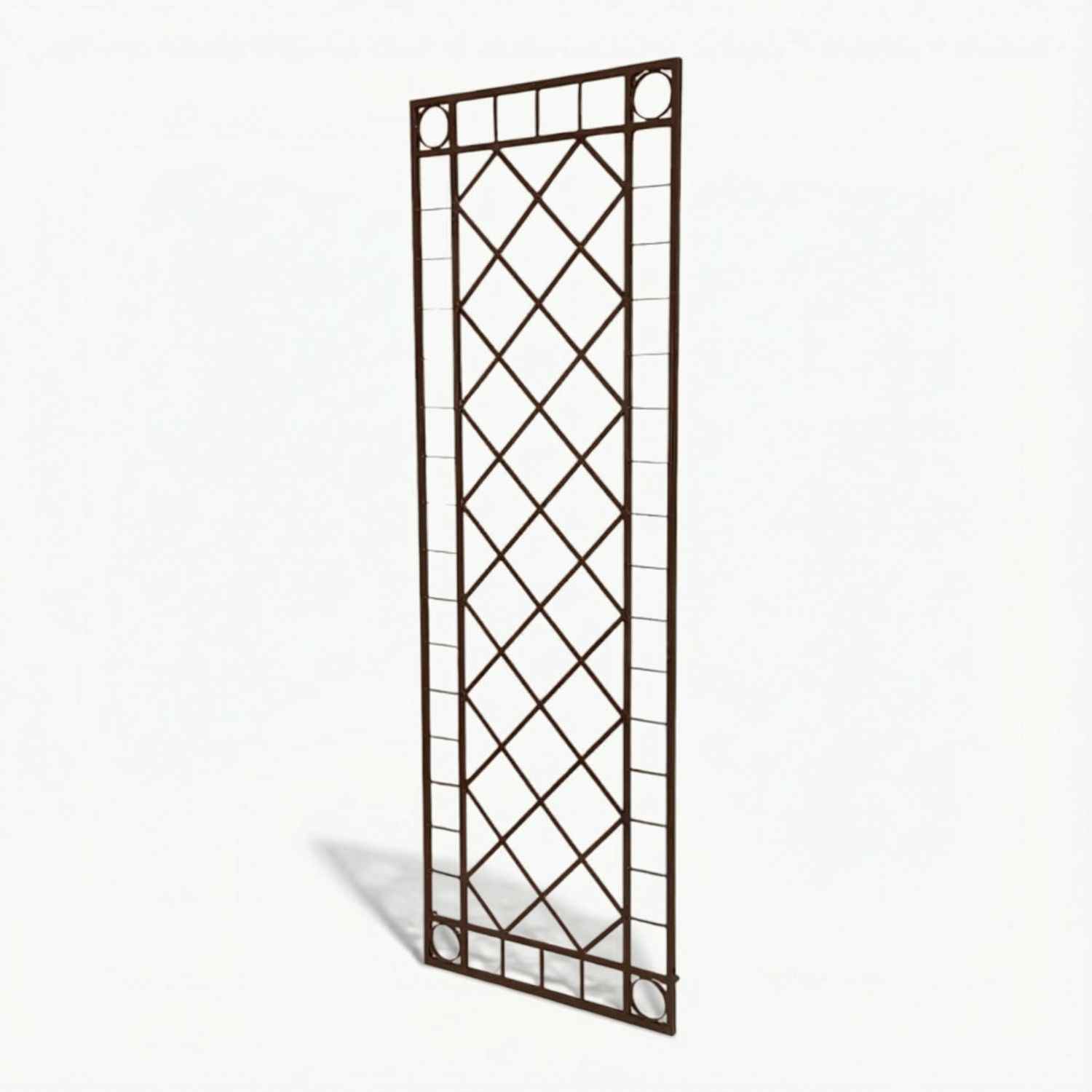 Rankgitter Spalier Rankhilfe Wandgitter Meran 60 FeuerVerzinkt grau colour RAL 7016 HQ