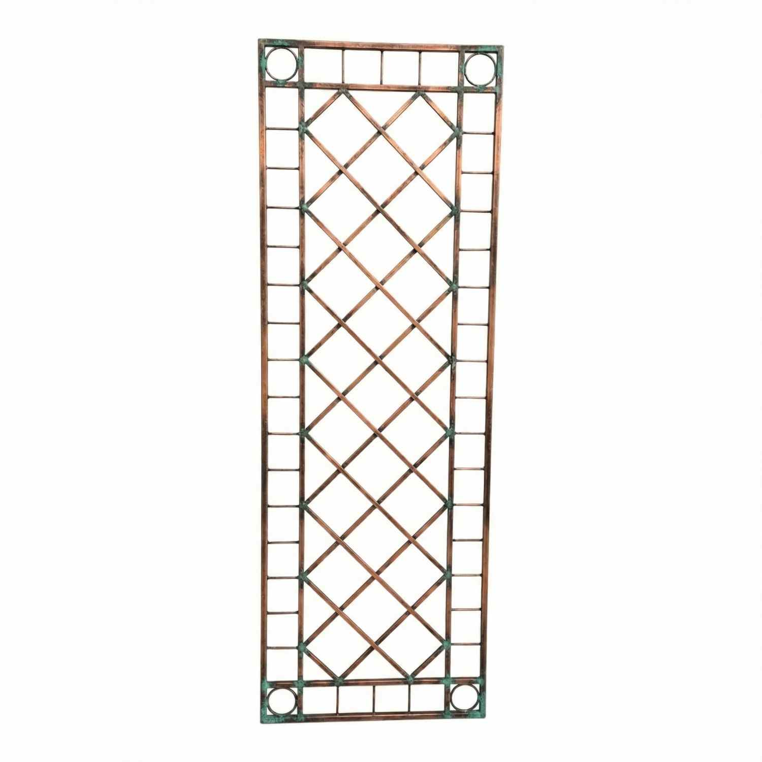 Rankgitter Spalier Rankhilfe Wandgitter Meran 60 FeuerVerzinkt grau colour RAL 7016 HQ