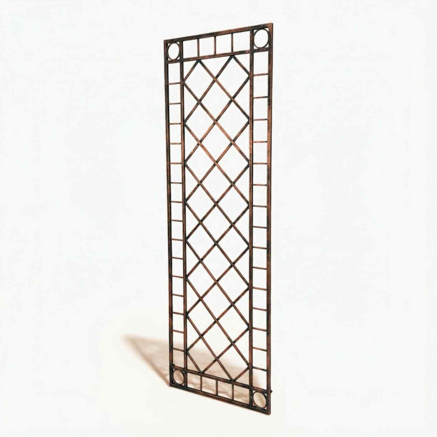 Rankgitter Spalier Rankhilfe Wandgitter Meran 60 FeuerVerzinkt grau colour RAL 7016 HQ