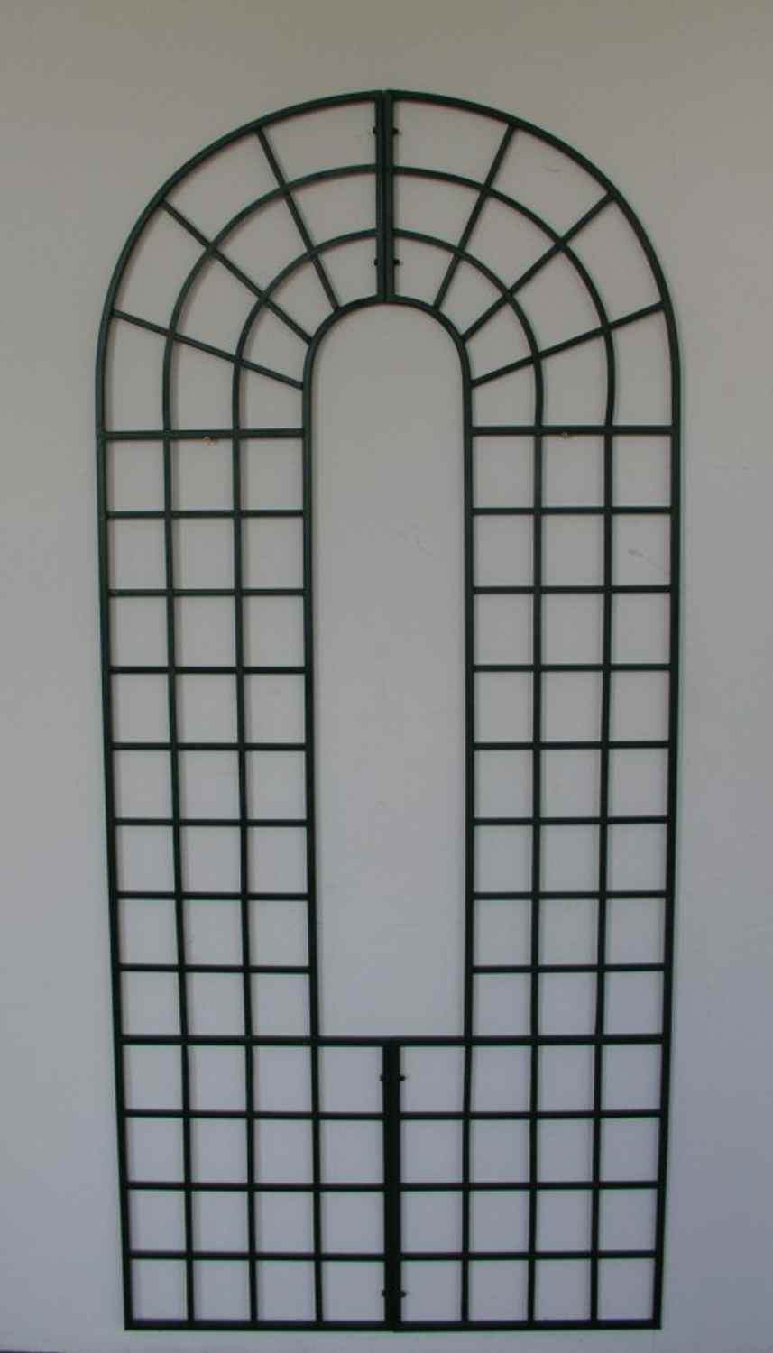 Landhaus Rankgitter Spalier Rankwand Rankhilfe Quattro Feuer Verzinkt schwarz