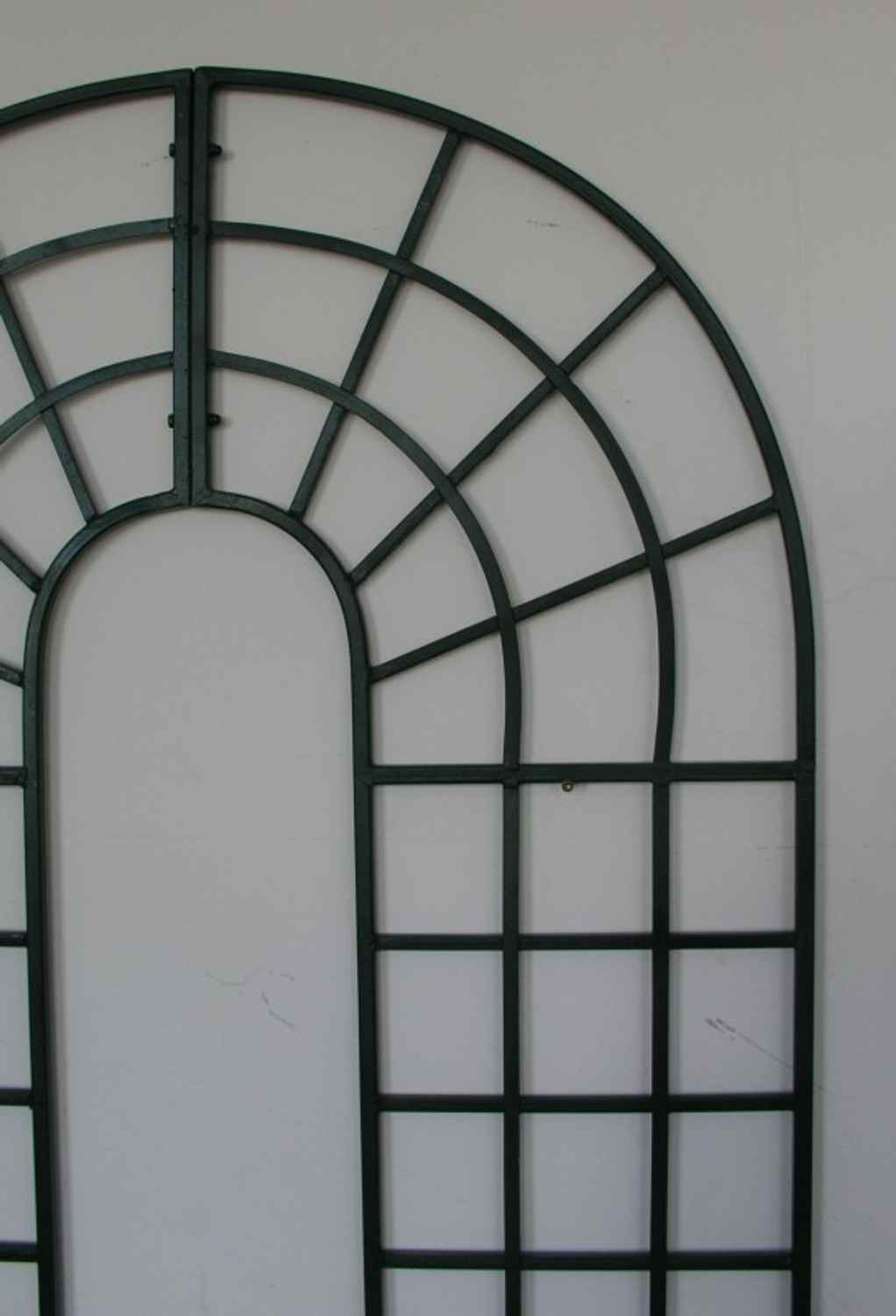 Landhaus Rankgitter Spalier Rankwand Rankhilfe Quattro Feuer Verzinkt schwarz