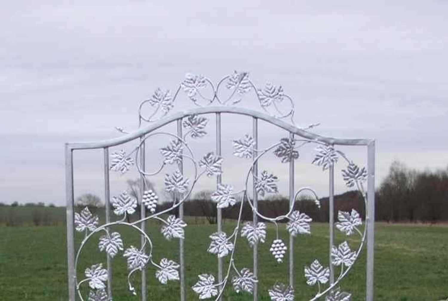 Gartentür Pforte Rundbogentür Rundbogentor Bachus-SBGT 100/200 Zink Gartentür Pforte Rundbogentür Rundbogentor Bachus-SBGT 100/200 Zink