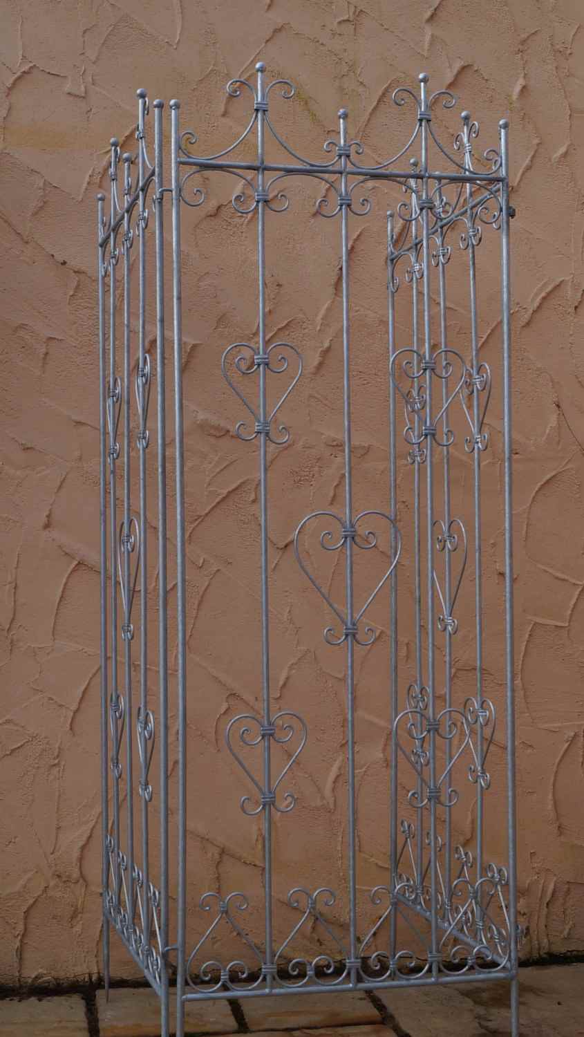 Metall Eisen Rankgitter Spalier Rankzaun Savona Feuerverzinkt