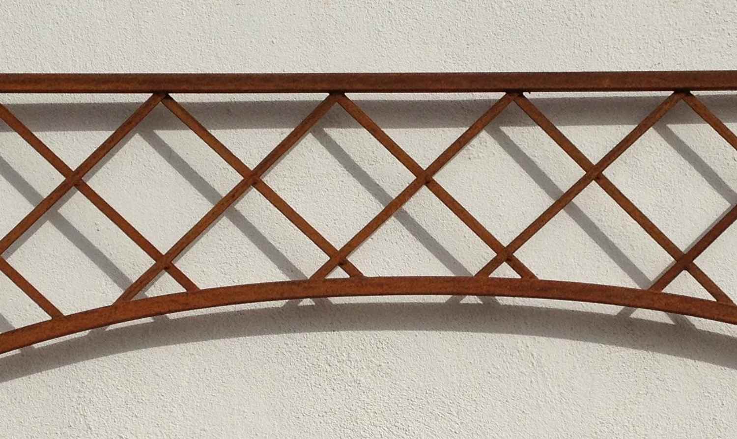 Rankgitter Spalier Rankhilfe Pergola Pavillon Napoli 200 Roh Rost Rostig Rankgitter Spalier Rankhilfe Pergola Pavillon Napoli 200 Roh Rost Rostig