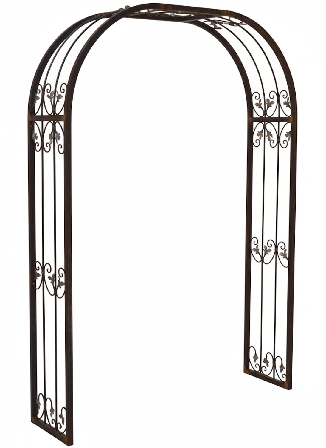 MASSIV Rundbogen Rosenbogen Monaco-RB 120/220 Roh / Rost Edelrost MASSIV Rundbogen Rosenbogen Monaco-RB 120/220 Roh / Rost Edelrost