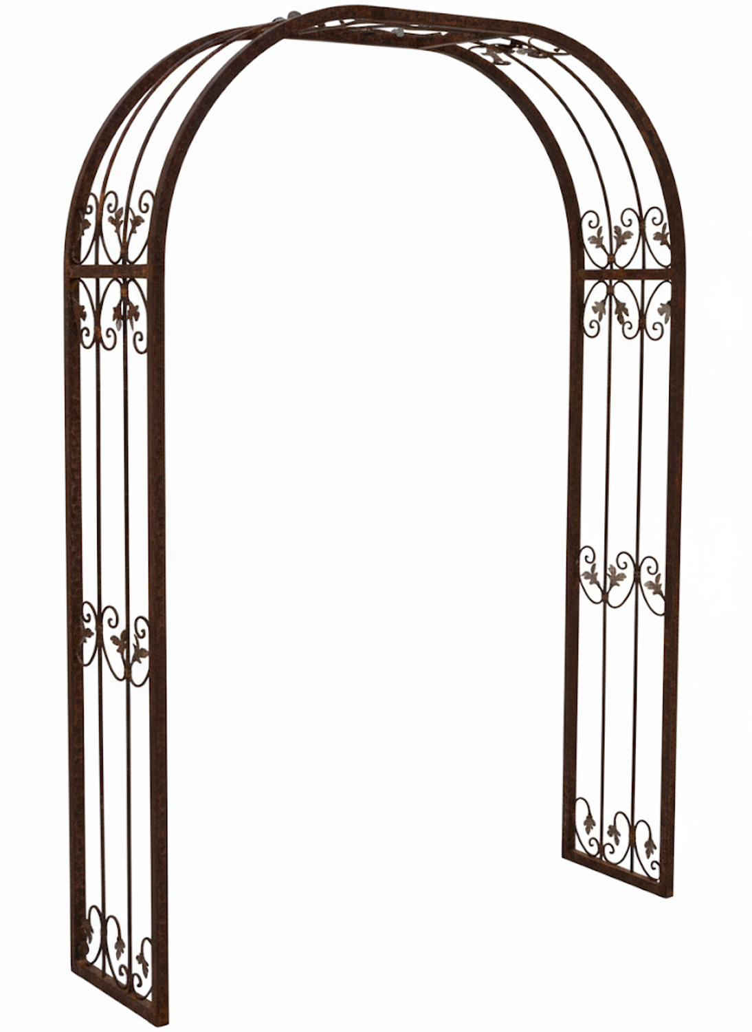 MASSIV Rundbogen Rosenbogen Monaco-RB 120/220 Roh / Rost Edelrost MASSIV Rundbogen Rosenbogen Monaco-RB 120/220 Roh / Rost Edelrost