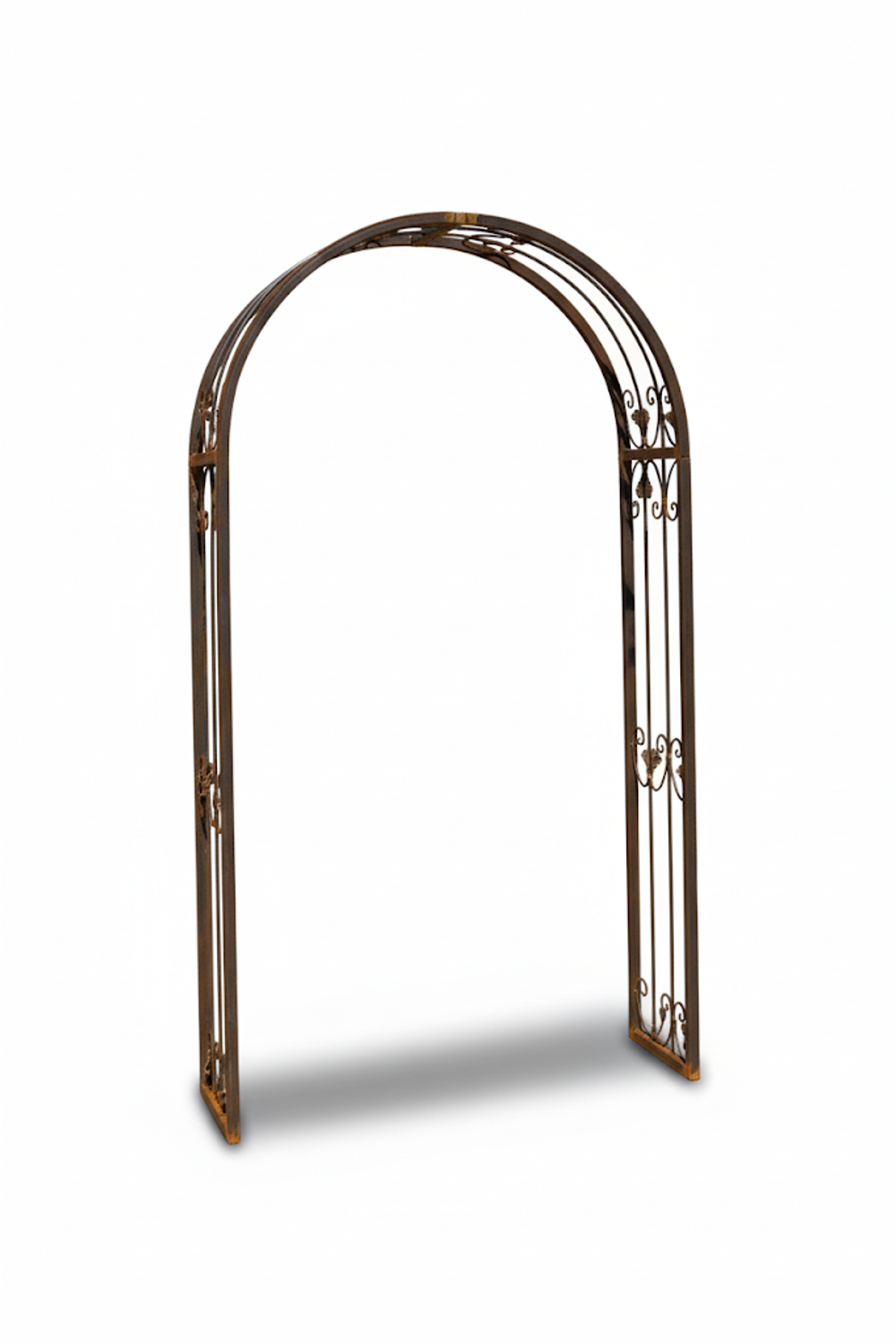 MASSIV Rundbogen Rosenbogen Monaco-RB 120/220 Roh / Rost Edelrost MASSIV Rundbogen Rosenbogen Monaco-RB 120/220 Roh / Rost Edelrost