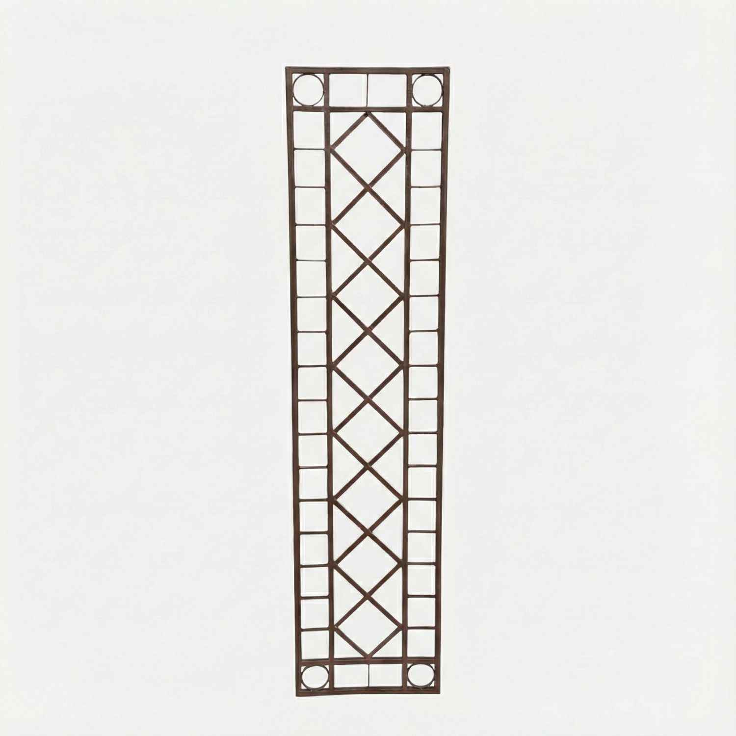 Metall Eisen Rankgitter Spalier Rankhilfe Wandgitter Meran 40 / 180 Feuer Verzinkt colour Duplex HQ