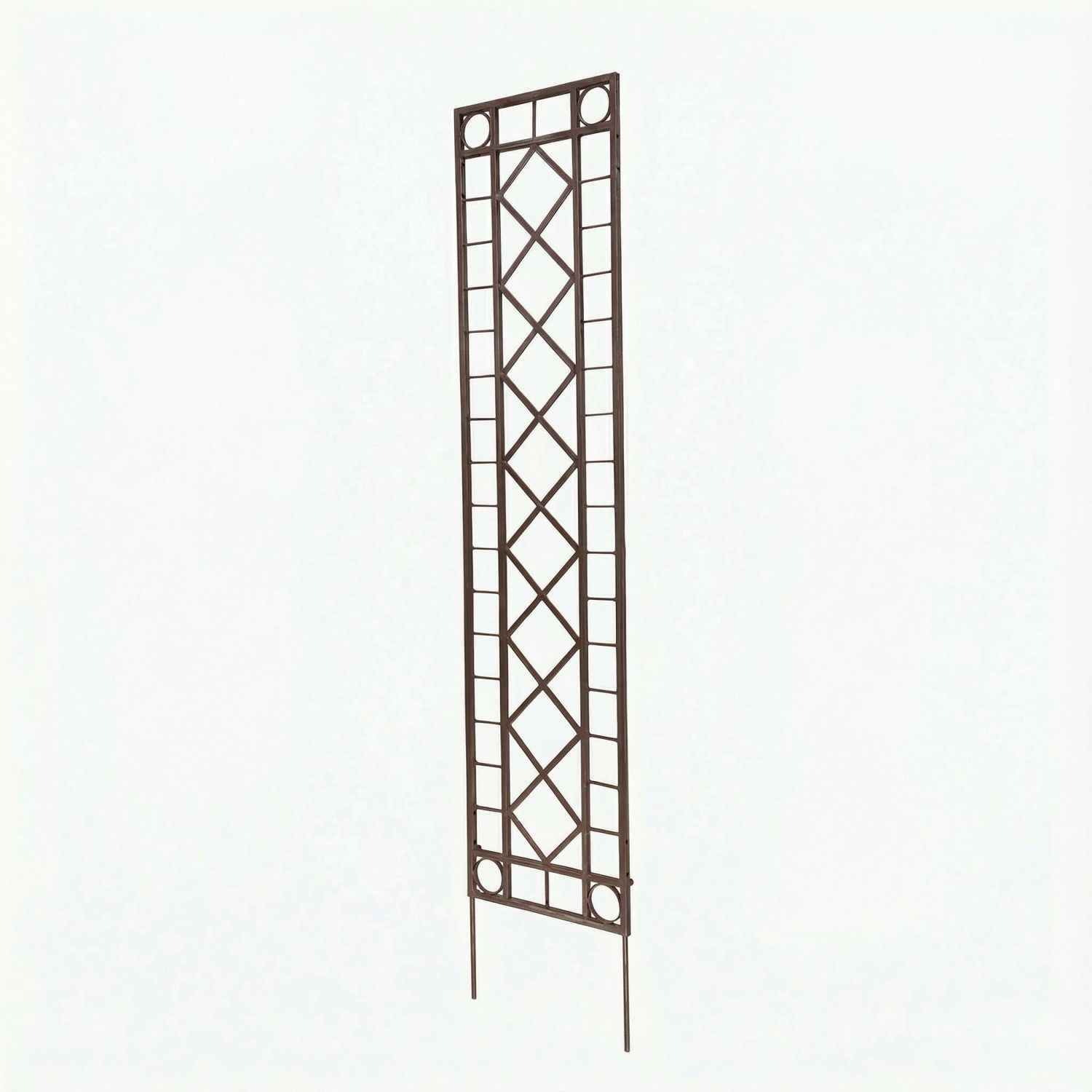 Metall Eisen Rankgitter Spalier Rankhilfe Wandgitter Meran 40 / 180 Feuer Verzinkt colour Duplex HQ