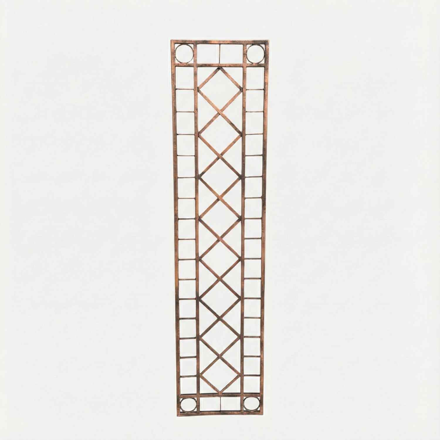 Metall Eisen Rankgitter Spalier Rankhilfe Wandgitter Meran 40 / 180 Feuer Verzinkt colour Duplex HQ