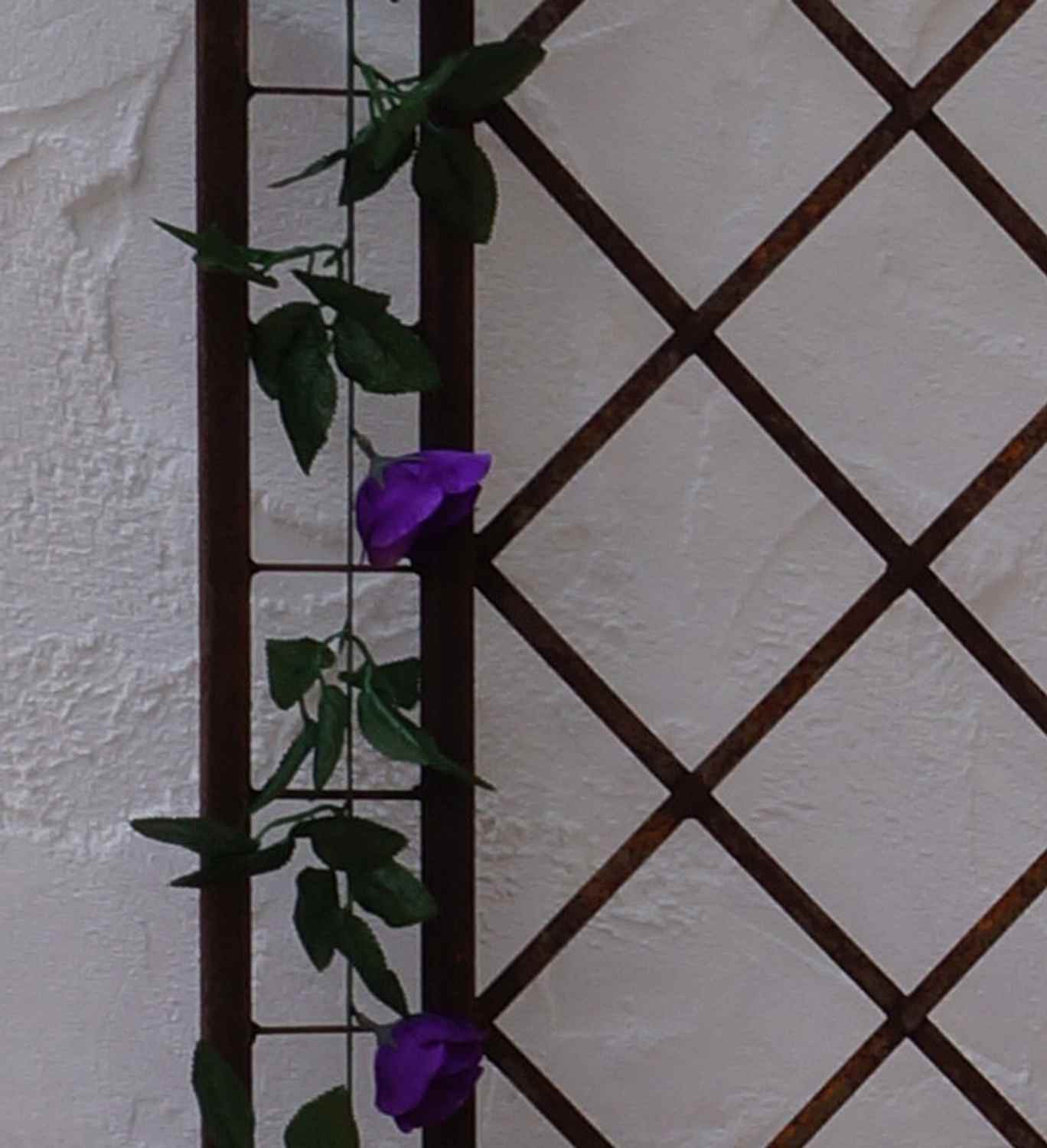 Metall Eisen Spalier Rankgitter Rankhilfe Wandgitter Meran 120 / 240 Rost XXL Metall Eisen Spalier Rankgitter Rankhilfe Wandgitter Meran 120 / 240 Rost XXL