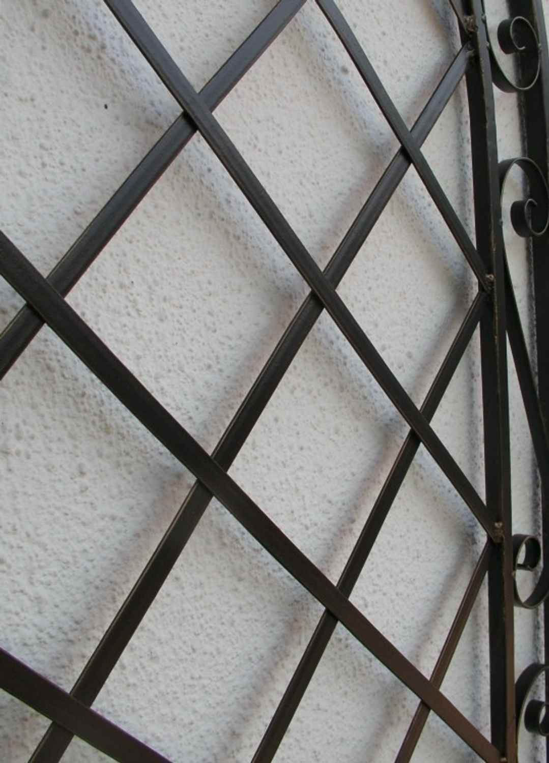 Rankgitter Spalier Rankhilfe Wandgitter Provence XXL verzinkt grün