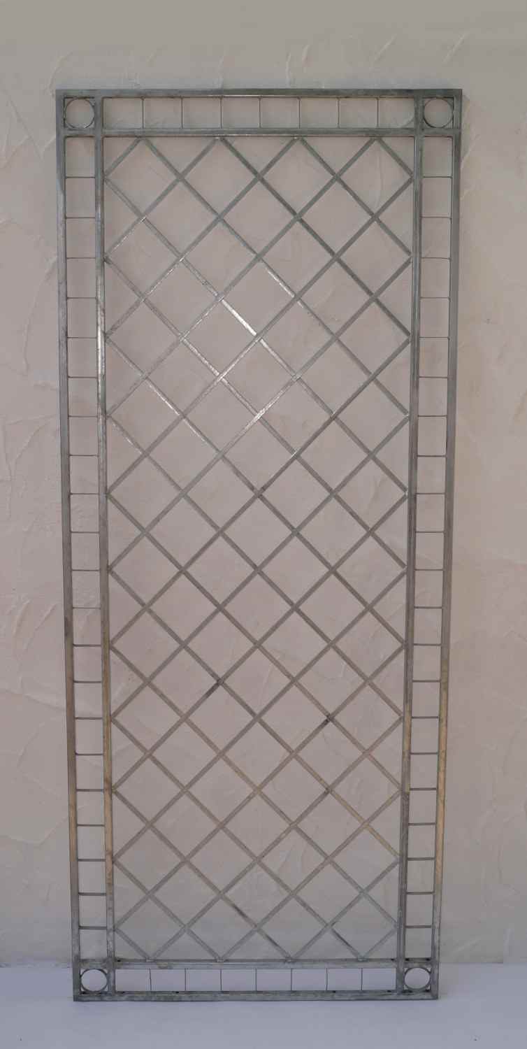 Metall Eisen Spalier Rankgitter Rankhilfe Wandgitter Meran 100 240 FEUER Verzinkt