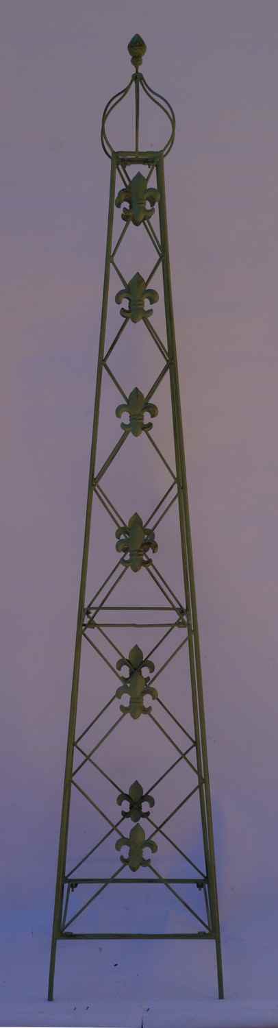 Rankstab Rankhilfe Rank Pfosten Obelisk Cornwall Grün