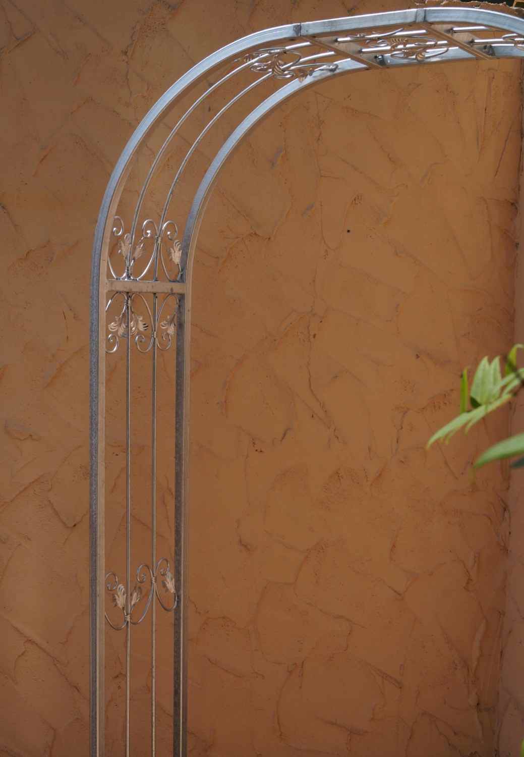 MASSIV stabiler Rundbogen Rosenbogen Monaco-RB 160/220 Feuer Verzinkt