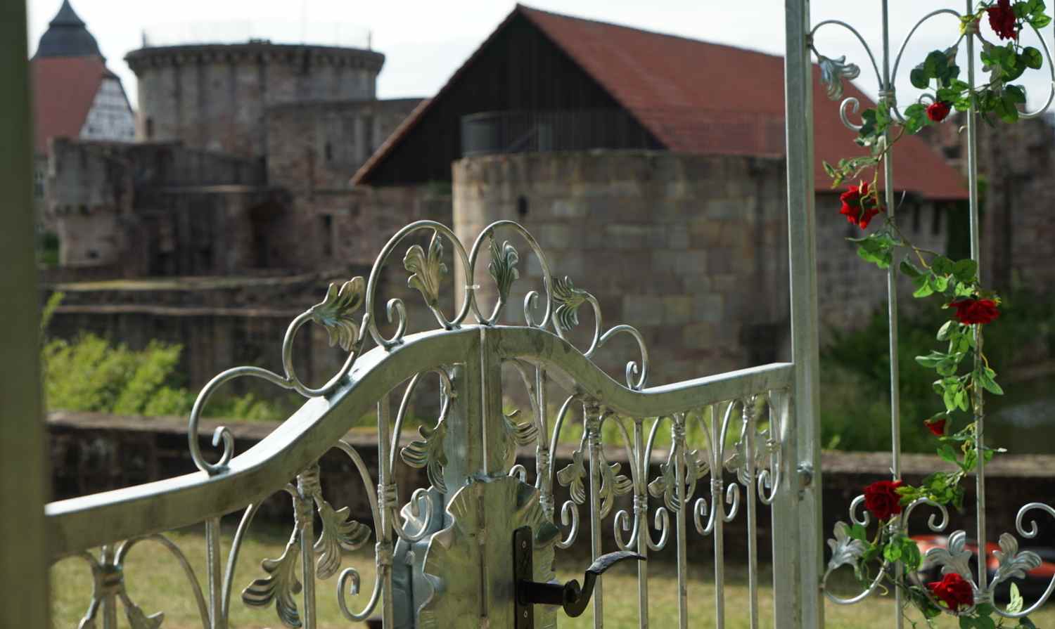 Tor Gartentür Pforte Rosenbogen mit Tür Monaco-RBGT-RBS 170/220 Schloss Verzinkt Tor Gartentür Pforte Rosenbogen mit Tür Monaco-RBGT-RBS 170/220 Schloss Verzinkt