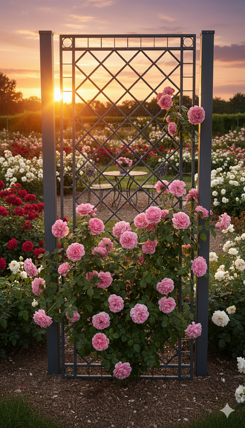 Metall Eisen Rankgitter Rankhilfe Wandgitter Meran 100 XXL verzinkt grau 240 cm 