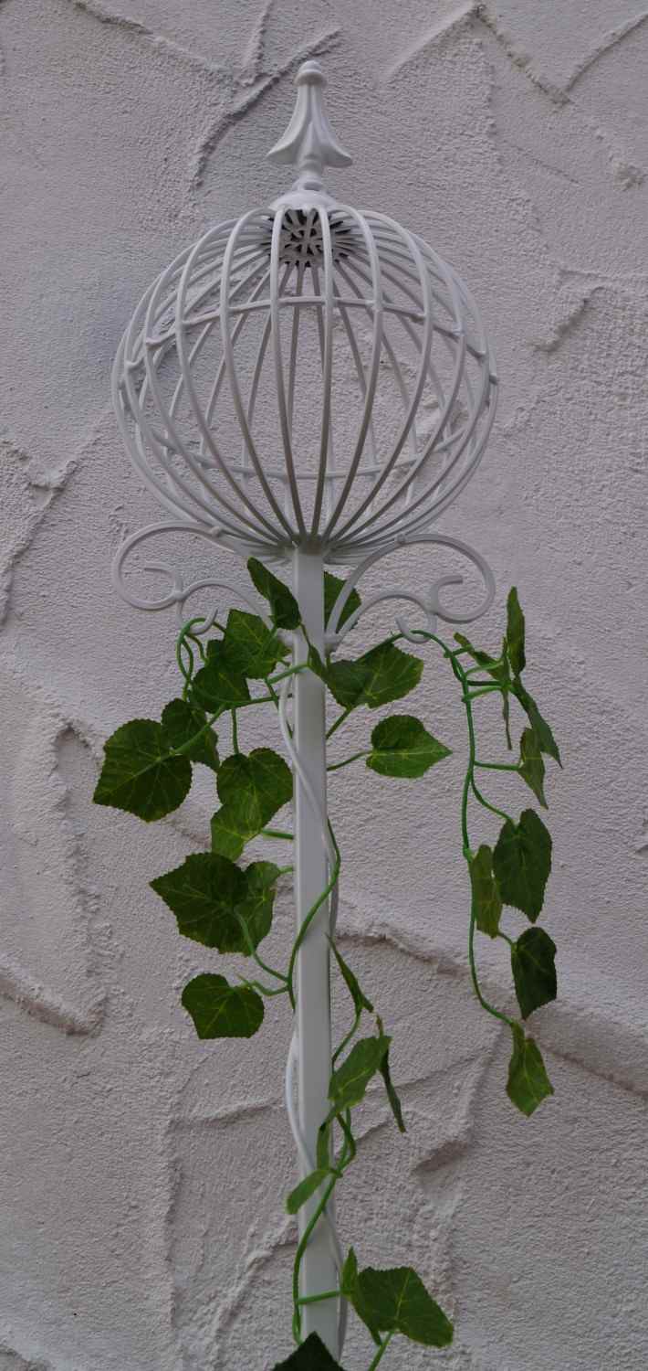 Rankstab Spalier Rankhilfe Rosenstab Obelisk Florio XL Weiss  Rankstab Spalier Rankhilfe Rosenstab Obelisk Florio XL Weiss