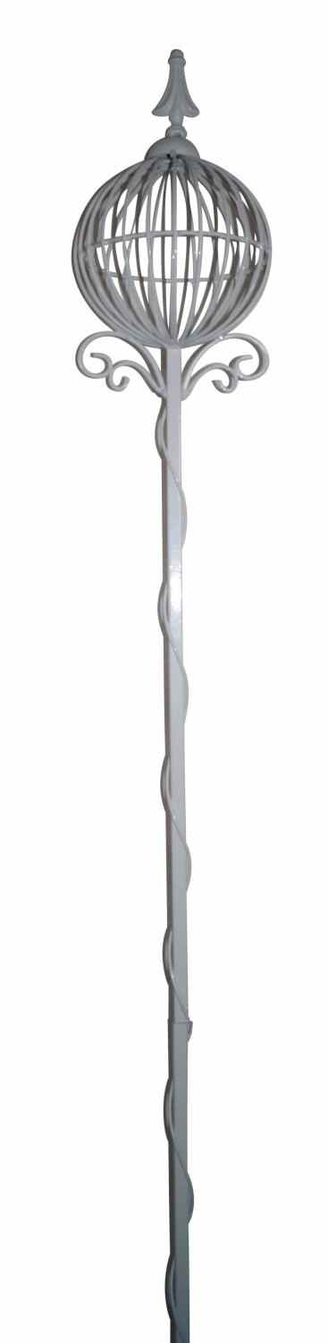 Rankstab Spalier Rankhilfe Rosenstab Obelisk Florio XL Weiss  Rankstab Spalier Rankhilfe Rosenstab Obelisk Florio XL Weiss