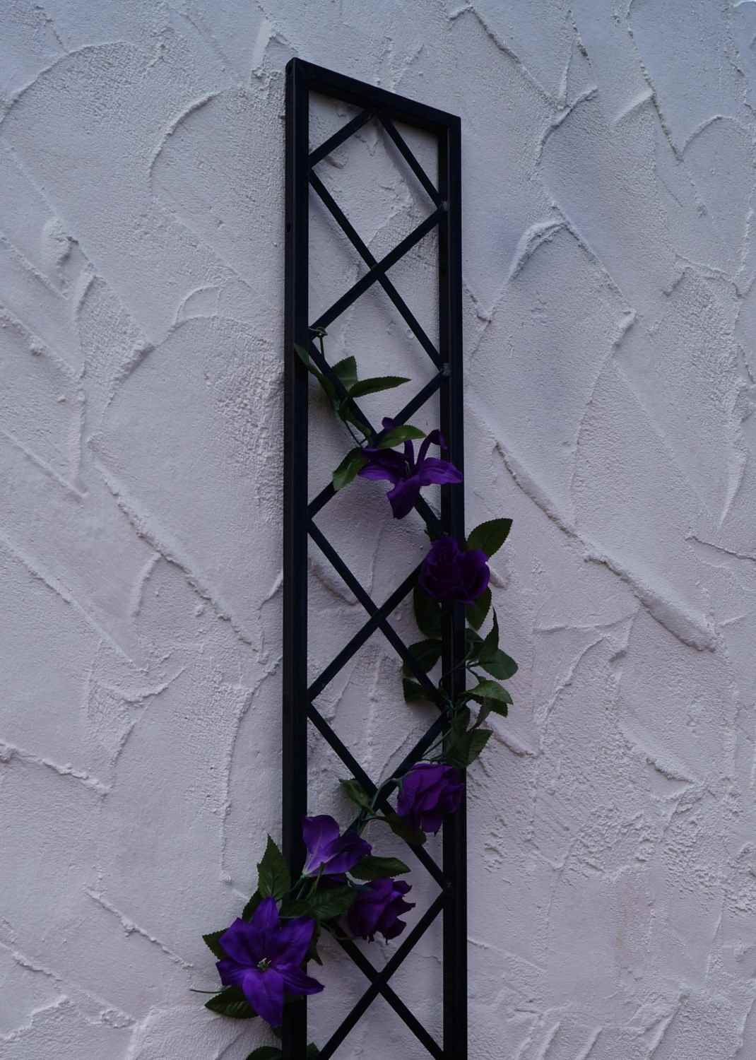 Wand Rankgitter Spalier Rankhilfe Wandgitter Bozen 25 Feuer Verzinkt schwarz