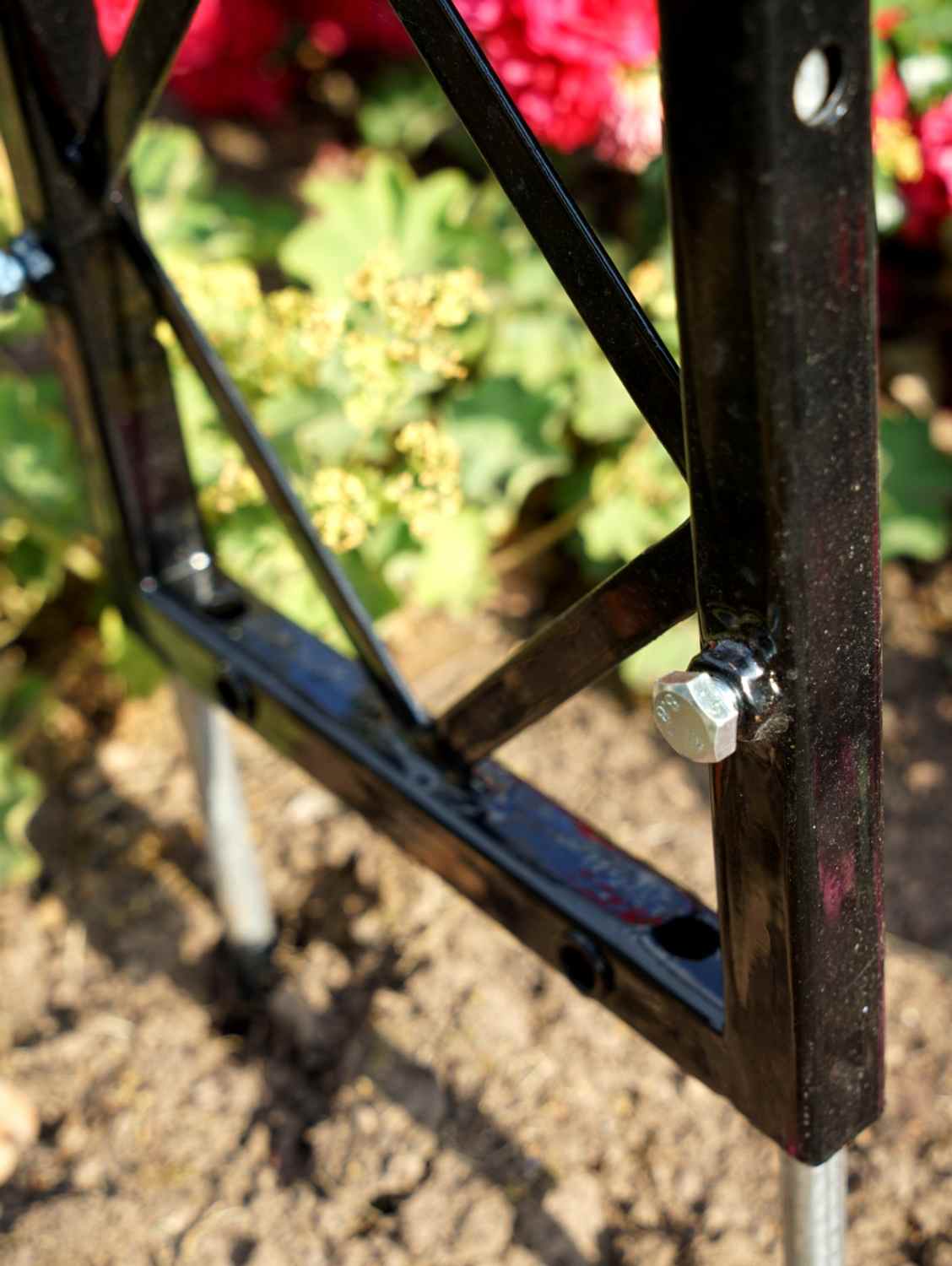 Wand Rankgitter Spalier Rankhilfe Wandgitter Bozen 25 Feuer Verzinkt schwarz