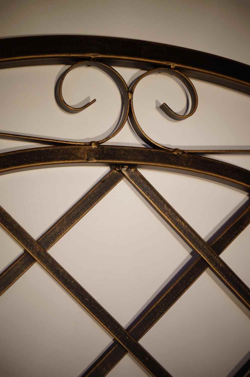 Rankgitter Spalier Rankhilfe Wandgitter Metall Provence Feuer Verzinkt schwarz 