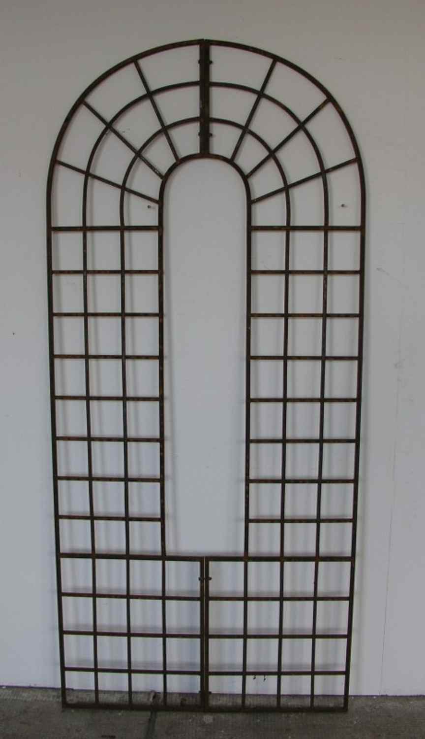 Rankgitter Spalier Rankwand Rankhilfe Quattro Roh / Rost Freistehend Wand Rankgitter Spalier Rankwand Rankhilfe Quattro Roh / Rost Freistehend Wand