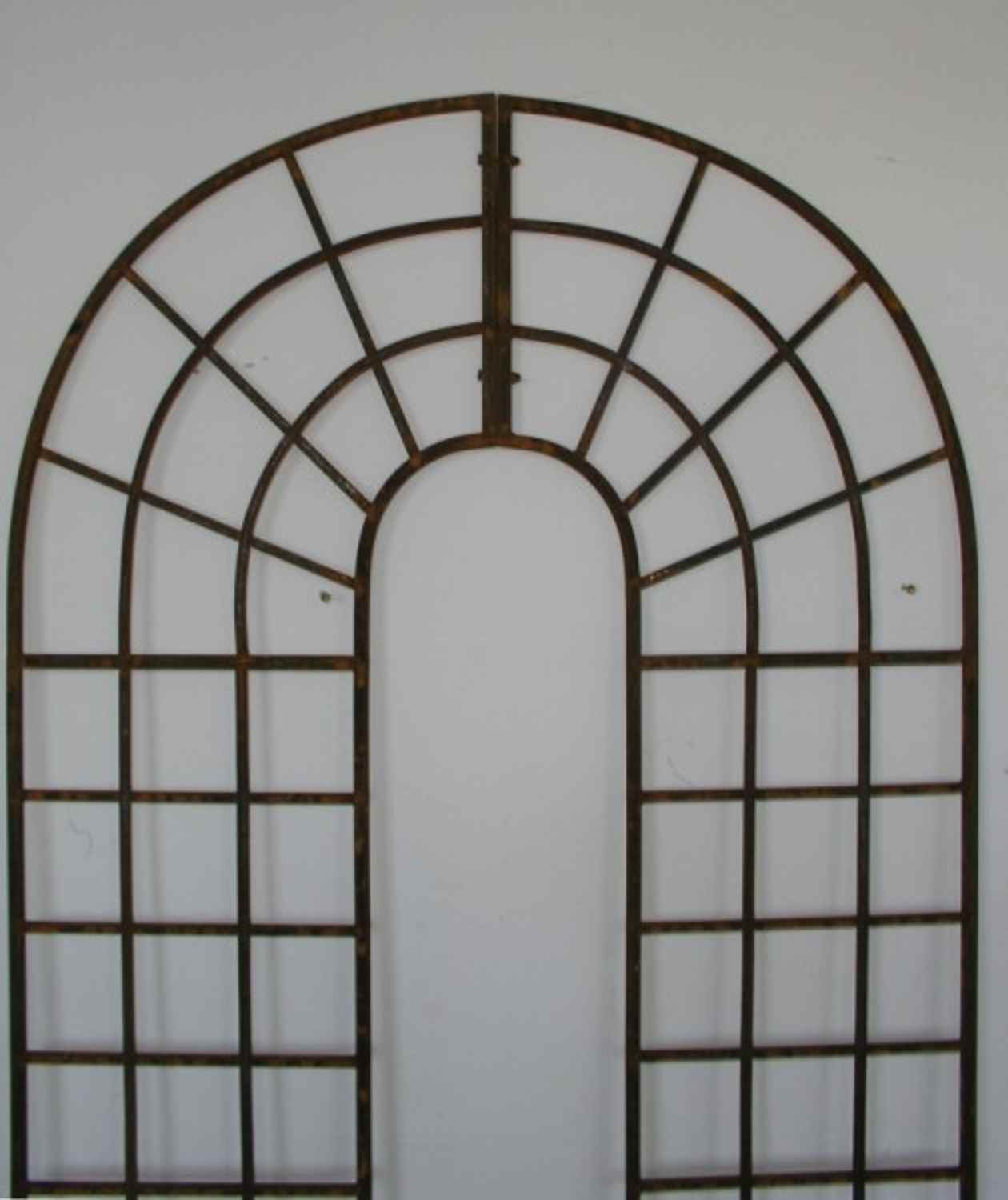 Rankgitter Spalier Rankwand Rankhilfe Quattro Roh / Rost Freistehend Wand Rankgitter Spalier Rankwand Rankhilfe Quattro Roh / Rost Freistehend Wand