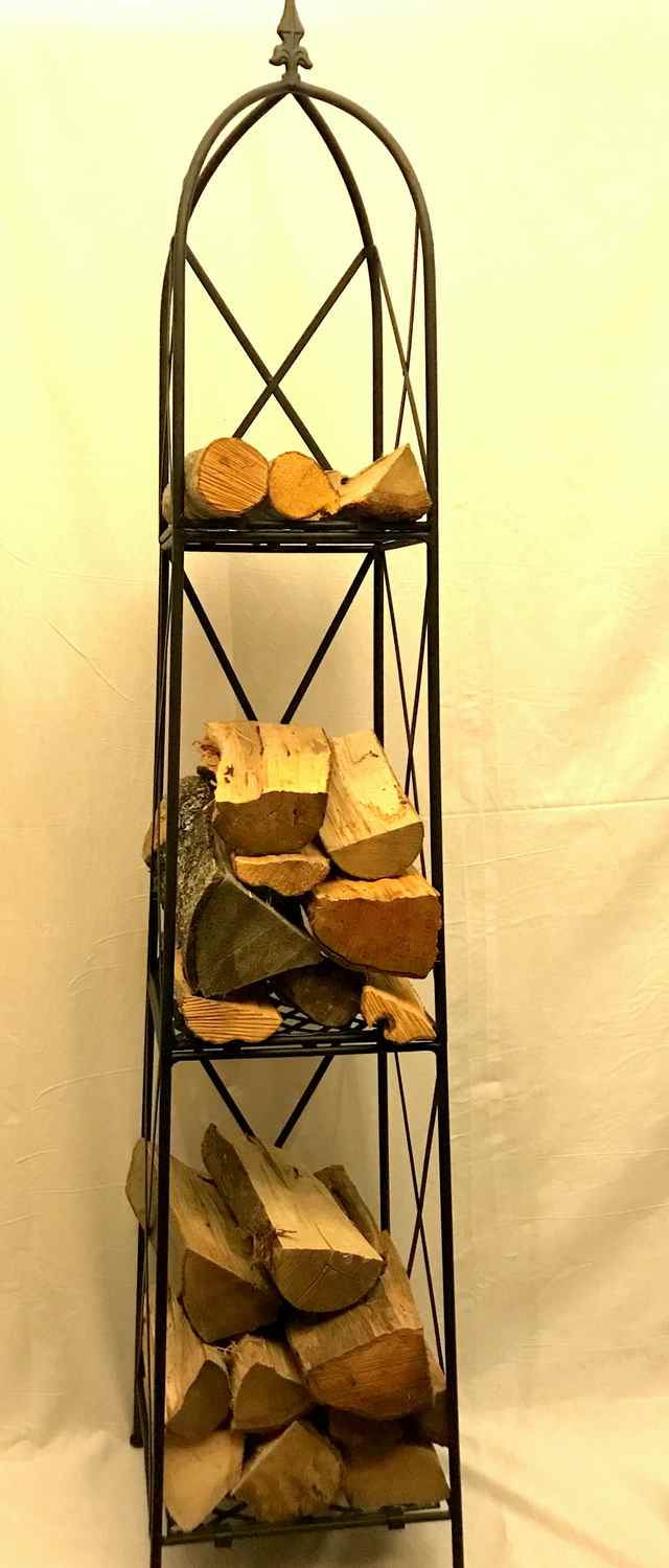 Kaminholzregal Kaminholz Brennholzregal Kaminregal Alexo 180 Schwarz Kaminholzregal Kaminholz Brennholzregal Kaminregal Alexo 180 Schwarz