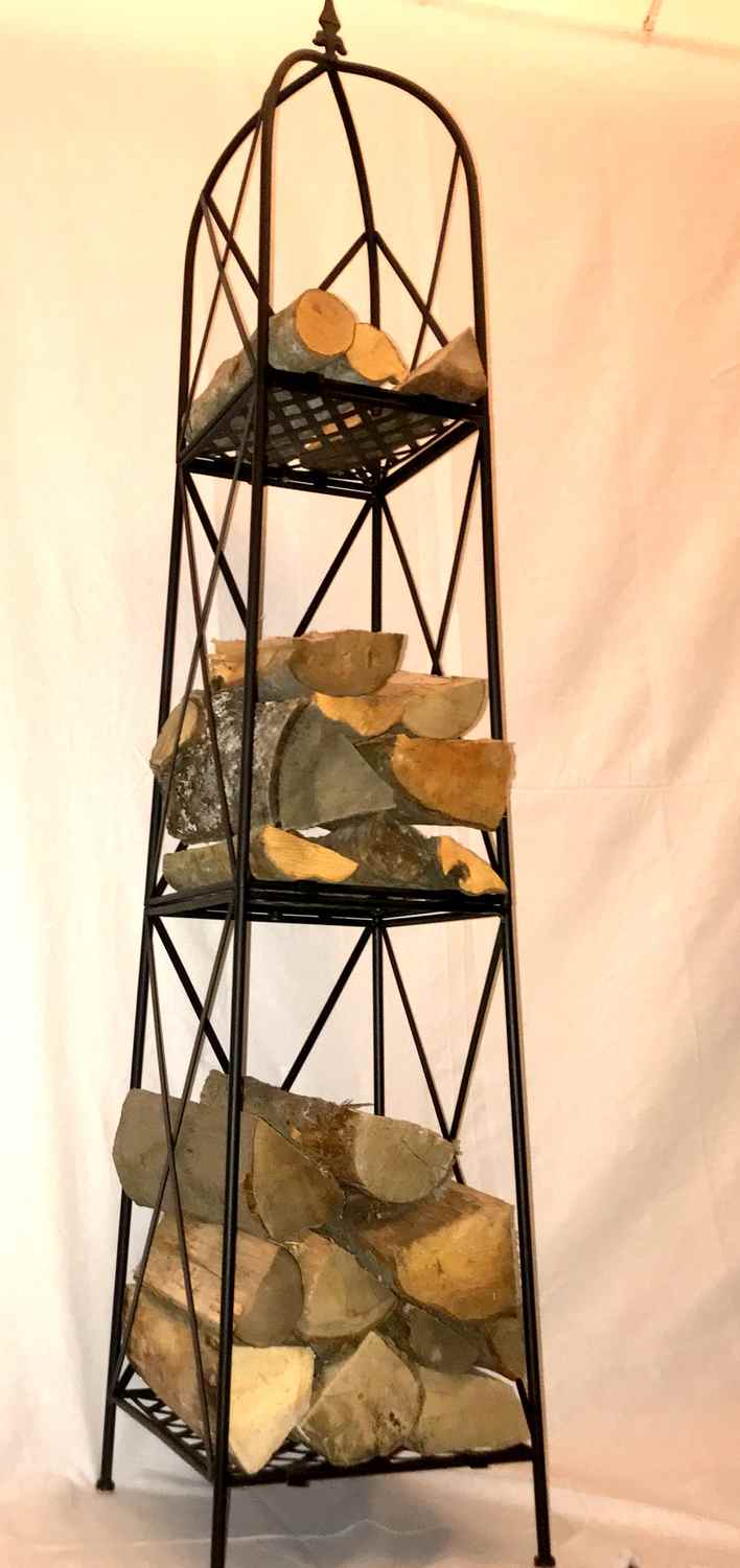 Kaminholzregal Kaminholz Brennholzregal Kaminregal Alexo 180 Schwarz Kaminholzregal Kaminholz Brennholzregal Kaminregal Alexo 180 Schwarz