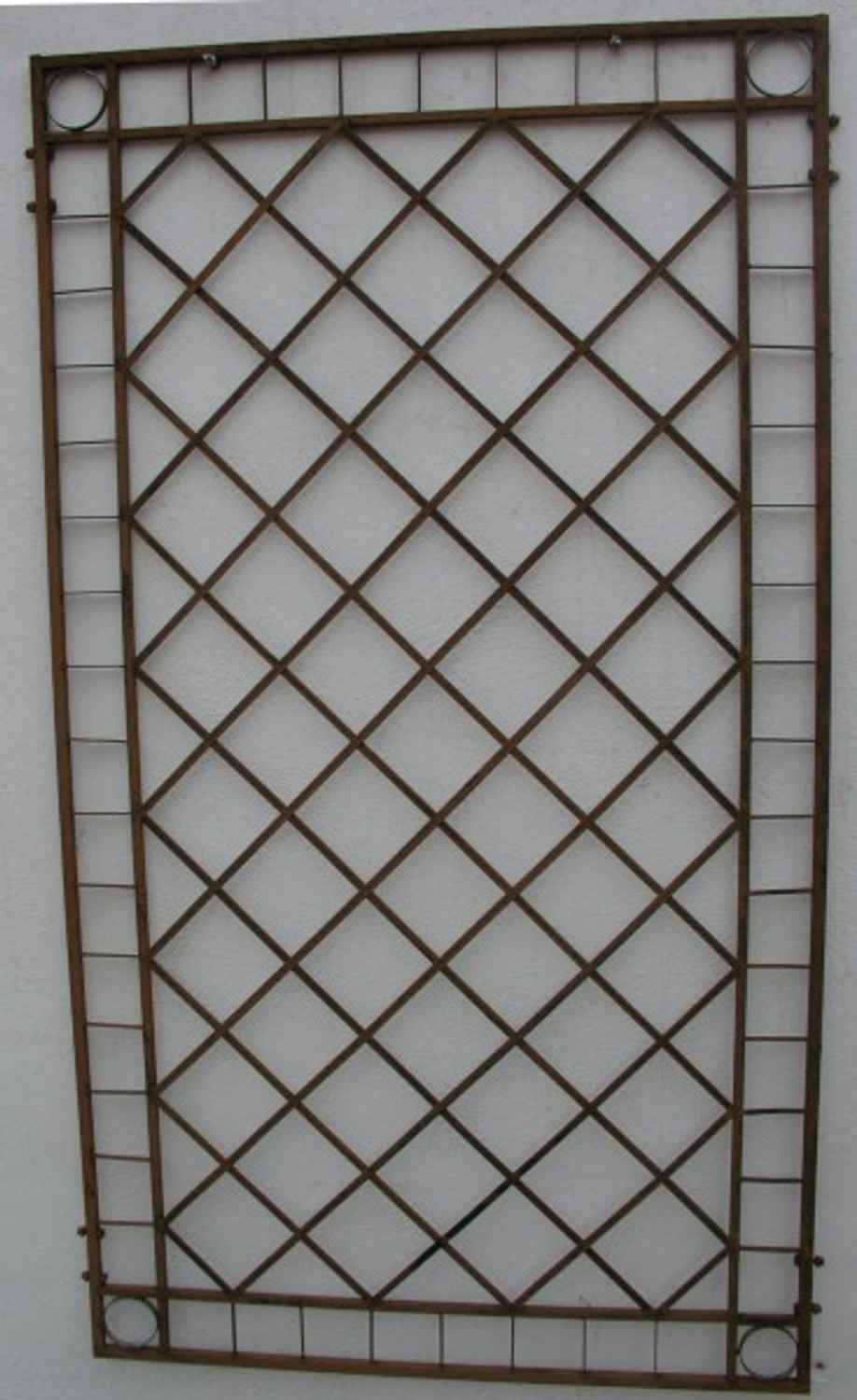 Metall Eisen Spalier Rankgitter Rankhilfe Wandgitter Meran 80 Rost Rostig Metall Eisen Spalier Rankgitter Rankhilfe Wandgitter Meran 80 Rost Rostig