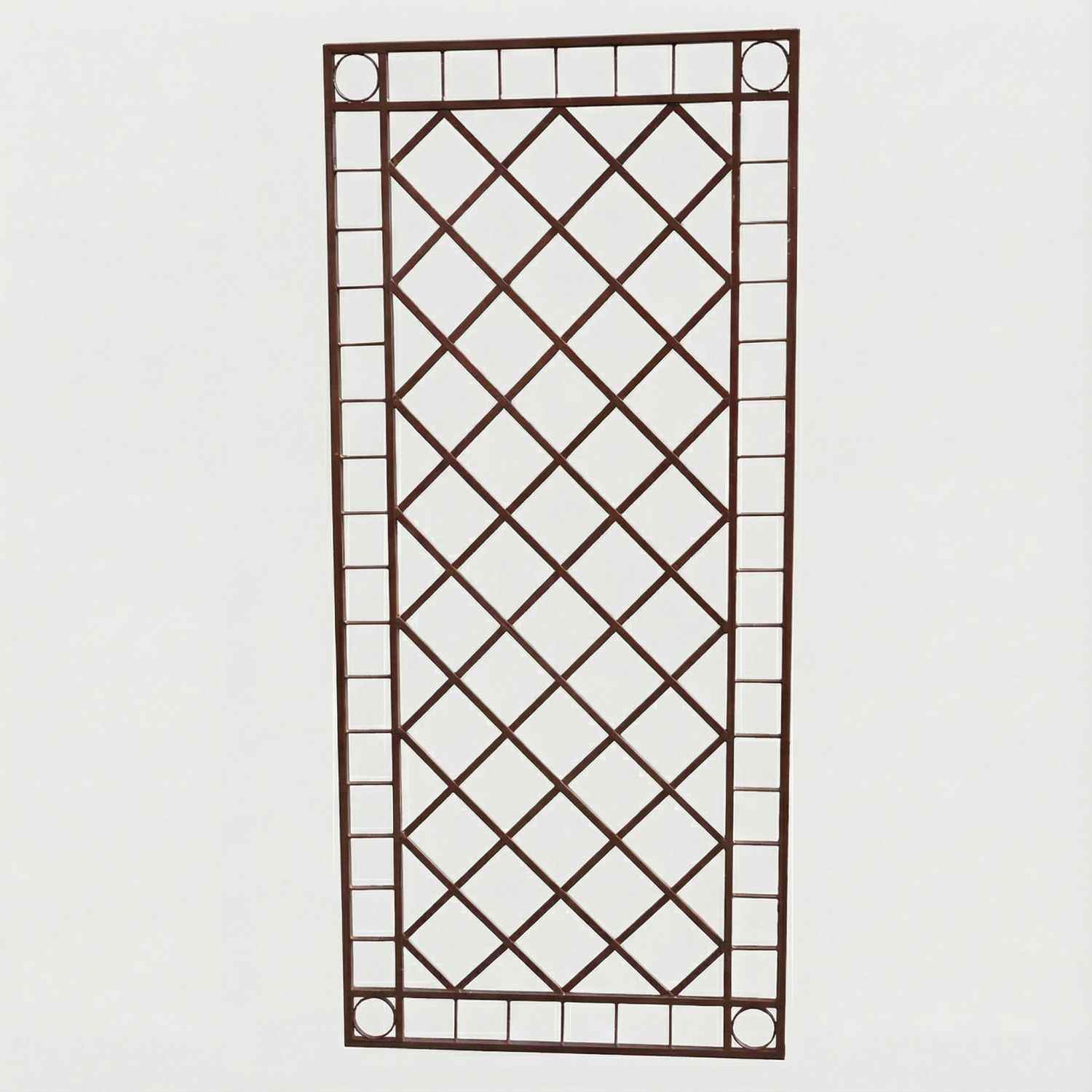 Rankgitter Rankhilfe Wandgitter Meran 80 Feuer verzinkt grau 7016 PULVER DUPLEX 