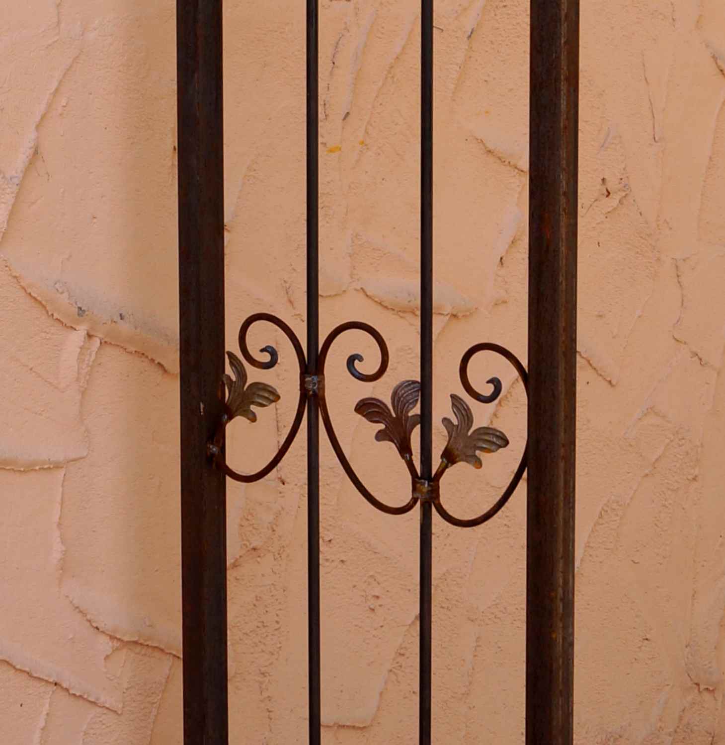 Stabil Rundbogen Rosenbogen Metall Monaco-RB 220 / 220 Roh / Rost 220 cm breit