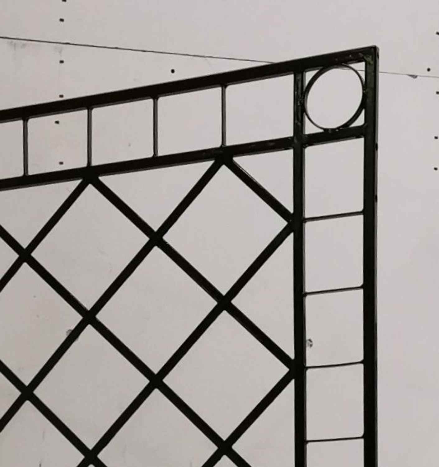 Rankgitter Pflanzenkasten Pflanzkübel Sichtschutz Campano 100 Verzinkt schwarz  Rankgitter Pflanzenkasten Pflanzkübel Sichtschutz Campano 100 Verzinkt schwarz