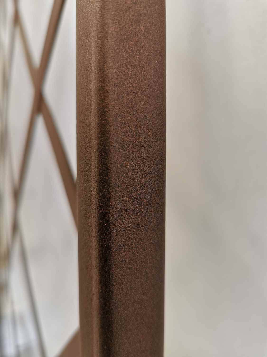 Rankgitter Spalier Rankhilfe Wandgitter Bozen 80 verzinkt braun Rosteffekt  Rankgitter Spalier Rankhilfe Wandgitter Bozen 80 verzinkt braun Rosteffekt